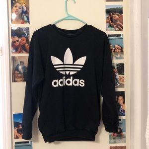 Adidas crew neck pull over